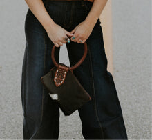 Load image into Gallery viewer, Cowhide Wristlet
