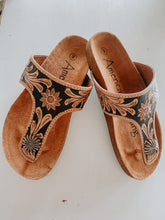 Load image into Gallery viewer, Tooled Leather Sandal
