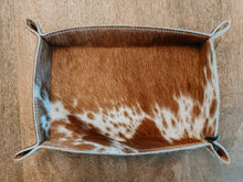 Load image into Gallery viewer, Rectangle Cowhide Tray
